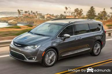 Insurance rates Chrysler Pacifica in El Paso