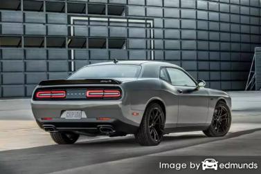 Insurance quote for Dodge Challenger in El Paso