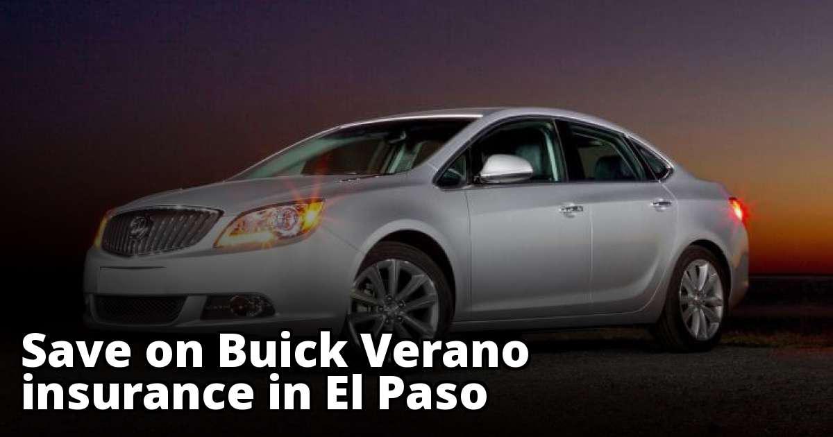Affordable Insurance for a Buick Verano in El Paso