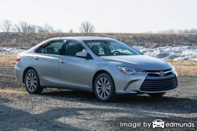 Insurance rates Toyota Camry in El Paso