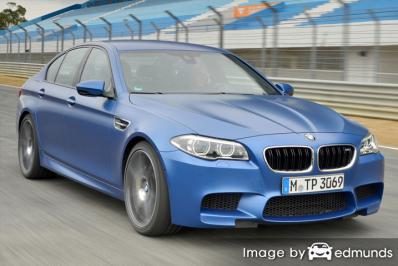 Insurance rates BMW M5 in El Paso