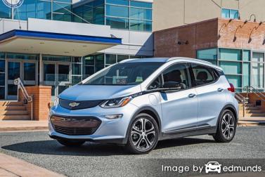 Insurance rates Chevy Bolt in El Paso