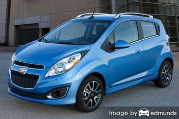 Insurance quote for Chevy Spark in El Paso