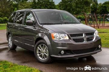 Insurance rates Dodge Grand Caravan in El Paso