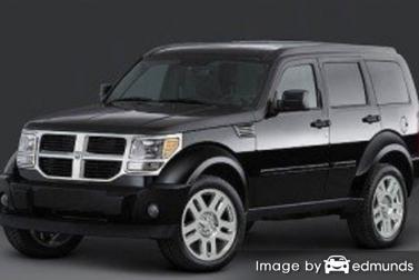 Insurance quote for Dodge Nitro in El Paso