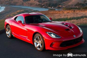 Insurance rates Dodge Viper in El Paso