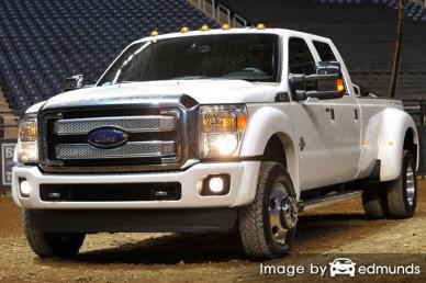 Insurance rates Ford F-350 in El Paso