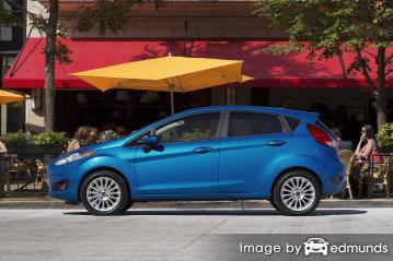 Insurance quote for Ford Fiesta in El Paso
