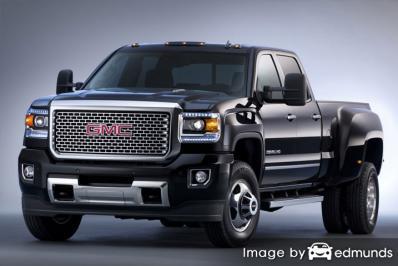 Insurance rates GMC Sierra 3500HD in El Paso