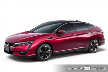 Insurance rates Honda Clarity in El Paso