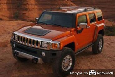 Insurance quote for Hummer H3 in El Paso