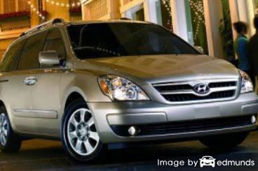 Insurance rates Hyundai Entourage in El Paso