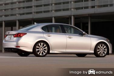 Insurance rates Lexus GS 450h in El Paso