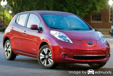 Insurance quote for Nissan Leaf in El Paso