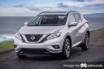 Insurance rates Nissan Murano in El Paso