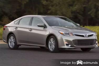 Insurance rates Toyota Avalon in El Paso