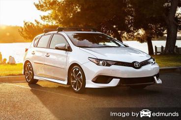 Insurance quote for Toyota Corolla iM in El Paso