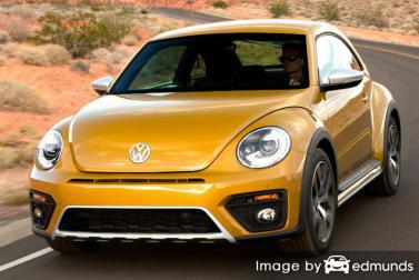 Discount Volkswagen Beetle insurance